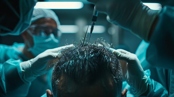 Professional training in hair transplant techniques
